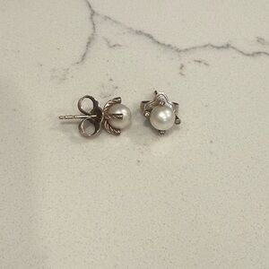 Pearl Stud DAVID YURMAN Sterling Silver